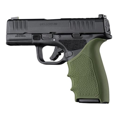 Hogue HandAll BeaverTail Handgun Grip Sleeve Hellcat Pro Olive Drab Green