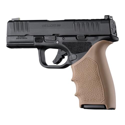 Hogue HandAll BeaverTail Handgun Grip Sleeve Hellcat Pro Flat Dark Earth