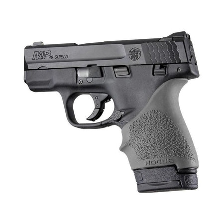 Hogue HandAll Beavertail Handgun Sleeve Grip for S&W M&P Shield / Ruger LC9 - Slate Grey