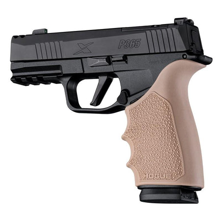 Hogue HandAll Beavertail Handgun Grip Sleeve, Sig P365 XMacro, Flat Dark Earth