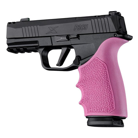 Hogue HandAll Beavertail Handgun Grip Sleeve, Sig P365 XMacro, Pink