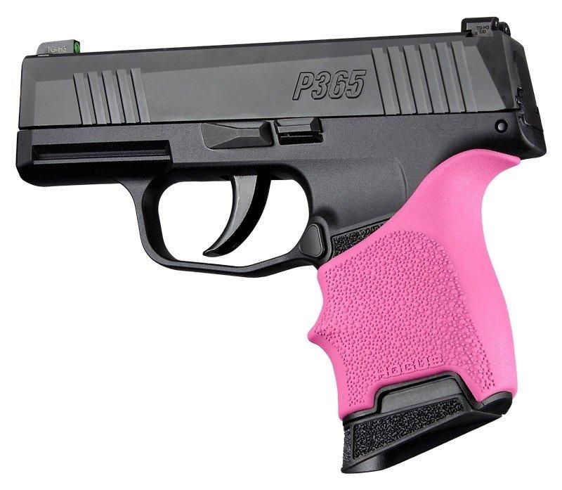 Hogue HandAll Beavertail Handgun Grip Sleeve Sig Sauer P365 Pink