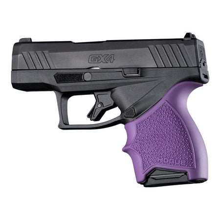 Hogue HandAll Beavertail Slip-On Handgun Grip Taurus GX4/GX4XL in Purple