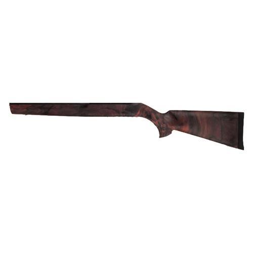 Hogue Ruger 10-22 Standard Barrel Rubber Stock in Red Lava