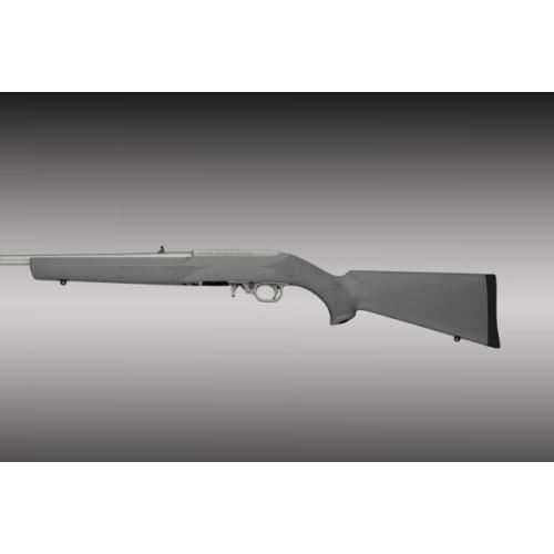 Hogue Overmolded Rubber Stock for Ruger 10-22 Standard Channel Slate Grey