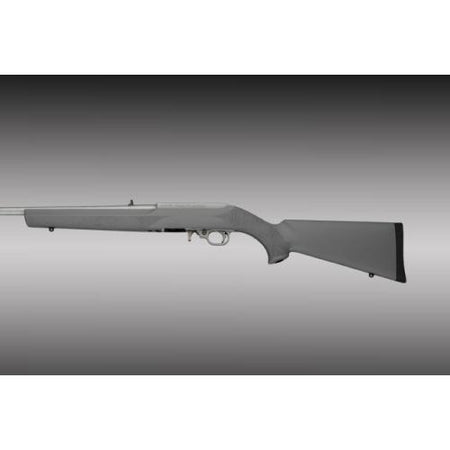 Hogue Overmolded Rubber Stock for Ruger 10-22 Standard Channel Slate Grey