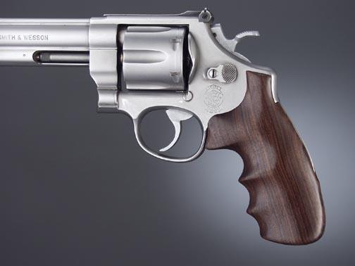 Hogue Smith & Wesson N Round Frame Pau Ferro Grip