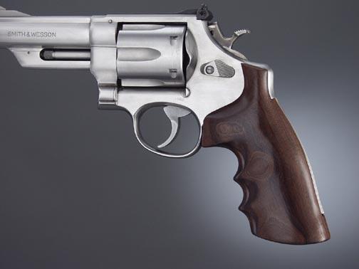 Hogue Smith & Wesson N Square Butt Exotic Hardwood Grip