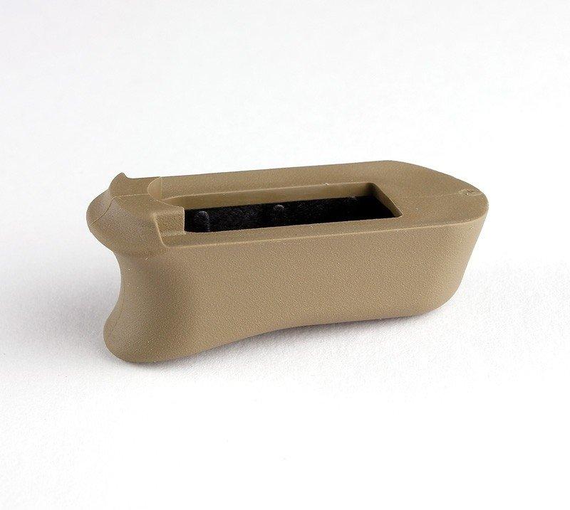 Hogue Kimber Micro 9 Mag Extended Base Pad Rubber Flat Dark Earth