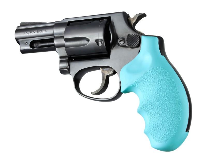 Hogue Taurus 85 Rubber Monogrip - Aqua Color