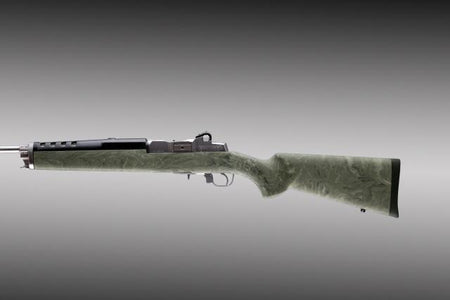 Hogue Ruger Mini-14/30 OverMolded Rifle Stock Ghillie Green (Post 180 S/N)