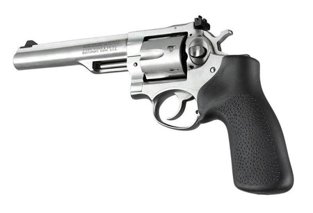 Hogue No Finger Groove Rubber Grip for Ruger GP100 and Super Redhawk