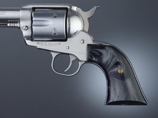 Hogue Black Pearl Cowboy Panels for Ruger Blackhawk and Vaquero
