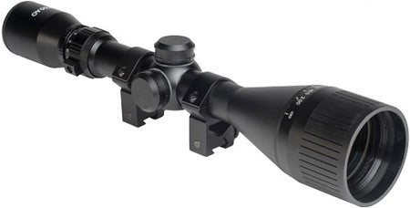 Hatsan Optima AO Airgun Scope 3-12X50 with Rings & Caps