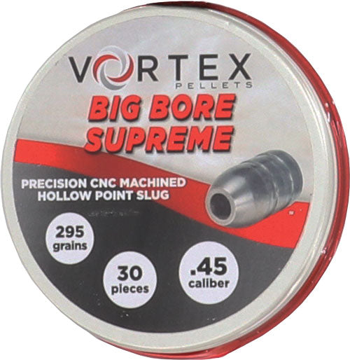 Hatsan Vortex Big Bore Supreme .45 Caliber 295 Grain HP Pellets Tin of 30