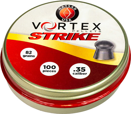 Hatsan Vortex Strike .35 Caliber 81.02 Grain Pellets Tin of 100