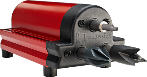 Hornady LNL Case Trio Brushed Aluminum 3-Station Case Preparation Center