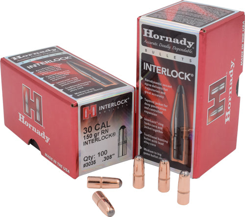 Hornady JSP-RN .308 Diameter 150 Grain Reloading Bullets 100CT