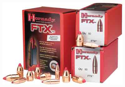 Hornady 338 Caliber .338 200 Grain FTX Bullets 100ct 15BX/CS