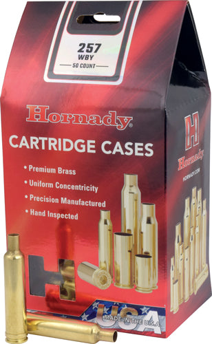 Hornady .257 WBY Mag Unprimed Rifle Cases 50ct 5BX/CS