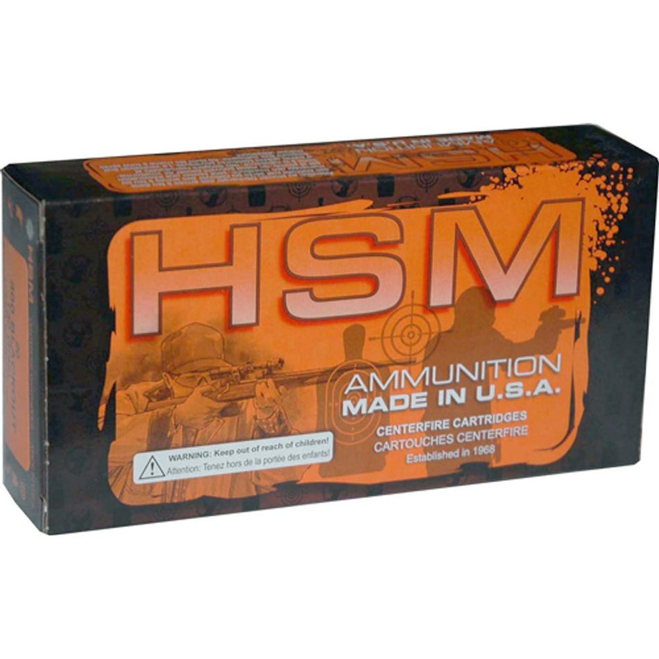 HSM .444 Marlin Rifle Ammo  Flat Nose FMJ 265 grain 