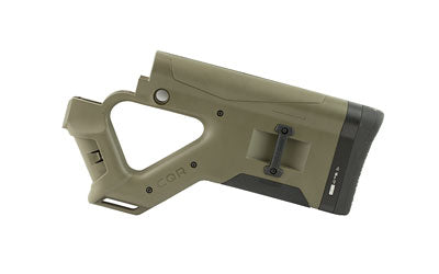 Hera USA CQR AR-15 Replacement Fixed Buttstock, DPMS 308 Gen II Compatible, QD Sling Points, OD Green 12.14
