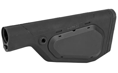 Hera USA HRS Polymer Fixed Stock, Fits AR-15 A2 Rifle Buffer Tube, Black