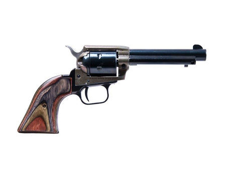 Heritage Rough Rider RR22MCH4 .22 LR/.22 WMR 6-Shot Revolver, 4.75" Case-Hardened Frame, Camo Laminate Grip