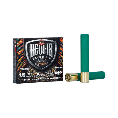 HEVI-Shot .410 Bore HS1009 HEVI-18 TSS Turkey 3" 13/16oz 9 Shot