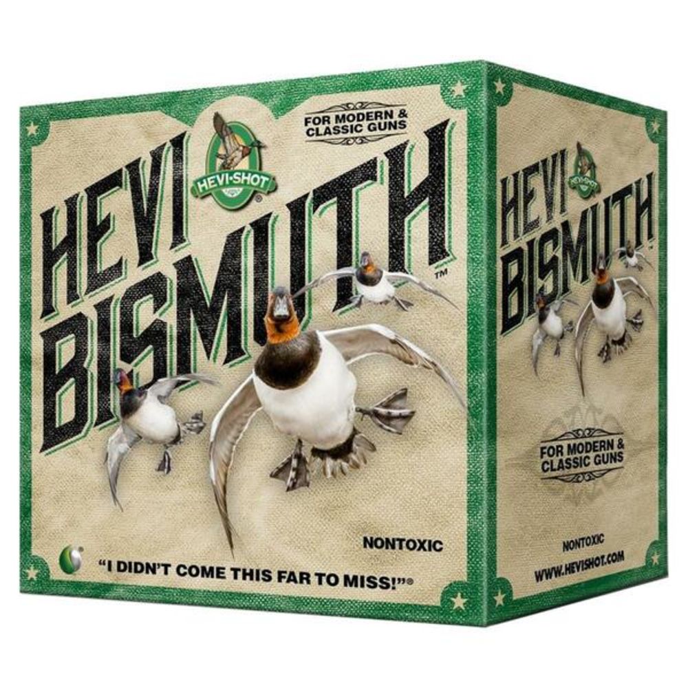 HEVI-Shot 12 Gauge HS14704 HEVI-Bismuth Waterfowl 2.75" 1-1/4oz 4 Shot