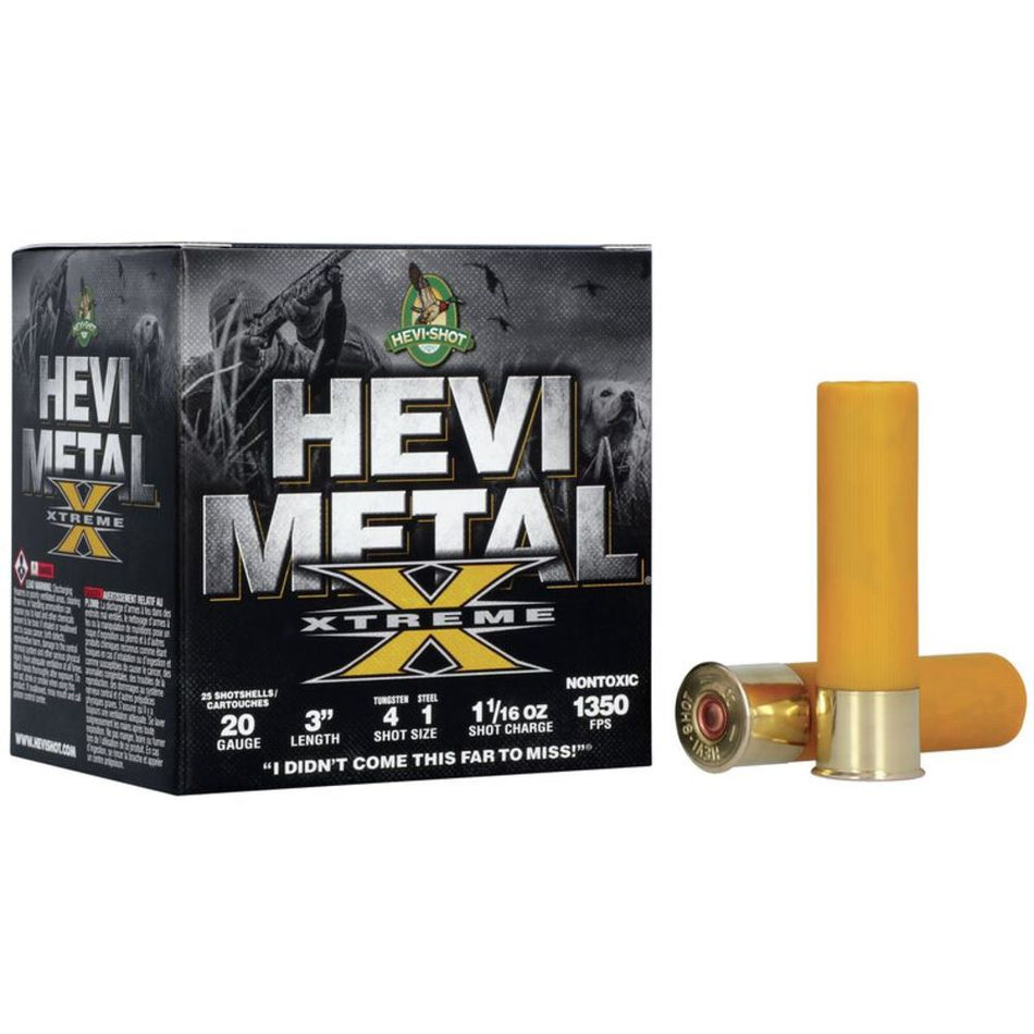 HEVI-Shot 20 Gauge HS39202 HEVI-Metal Extreme 3" 1-1/16oz 4/1 Shot