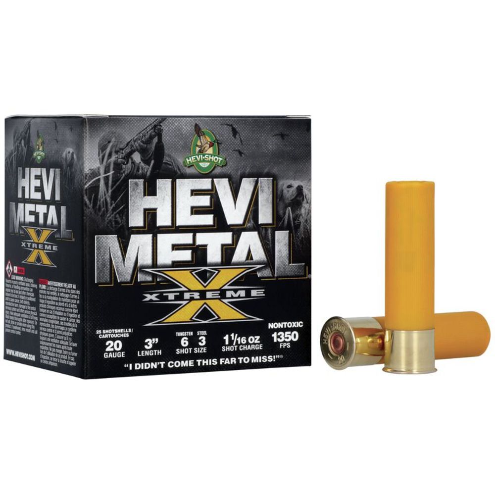HEVI-Shot 20 Gauge HS39206 HEVI-Metal Extreme 3" 1-1/16oz 3/6 Shot