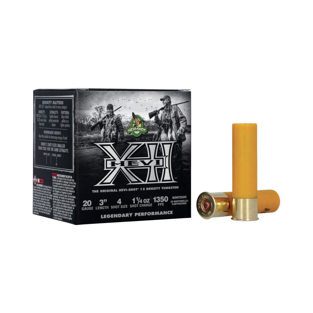 HEVI-Shot 20 Gauge HS53204 HEVI-XII Waterfowl 3" 1-1/4oz 4 Shot