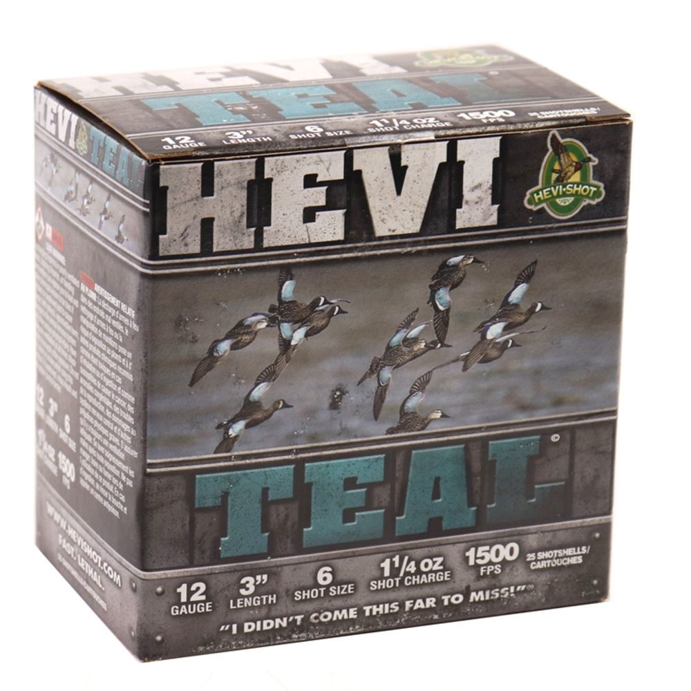 HEVI-Shot HS62006 HEVI-Teal Waterfowl 20 Gauge 3  7 8oz  6 1400 fps