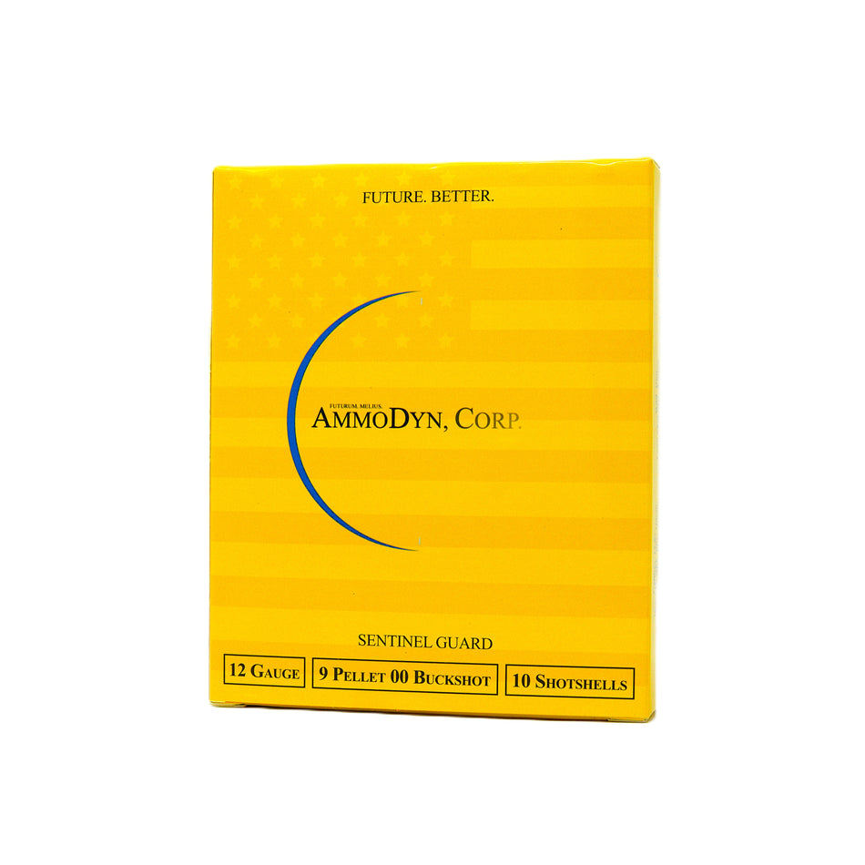 AmmoDyn 12 Gauge 9-Pellet 2.75" 00-Buckshot High-Brass