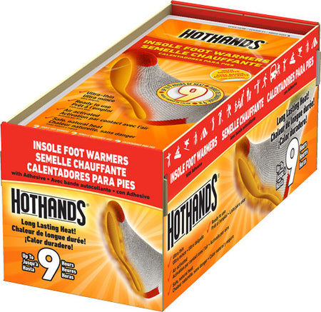 HotHands Adhesive Insole Foot Warmer 16 Pairs 9 Hour
