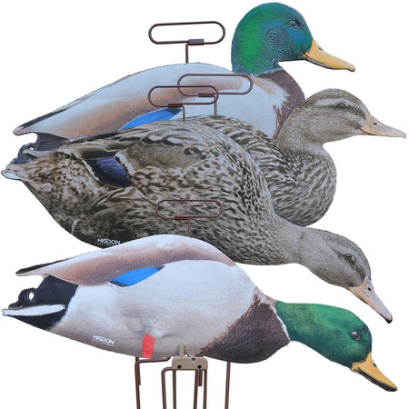 Higdon Outdoors Motion Flats Silhouette Mallard Duck Decoys 12/ct