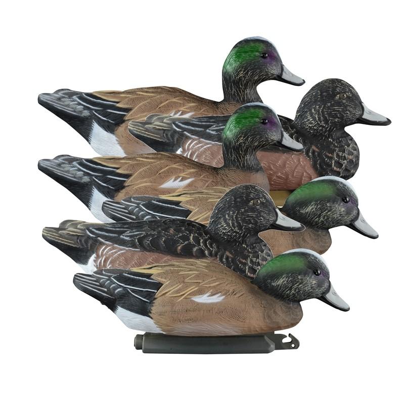 Higdon Standard Widgeon Foam Filled Decoy 6pk – UV Paint Self-Righting Keel