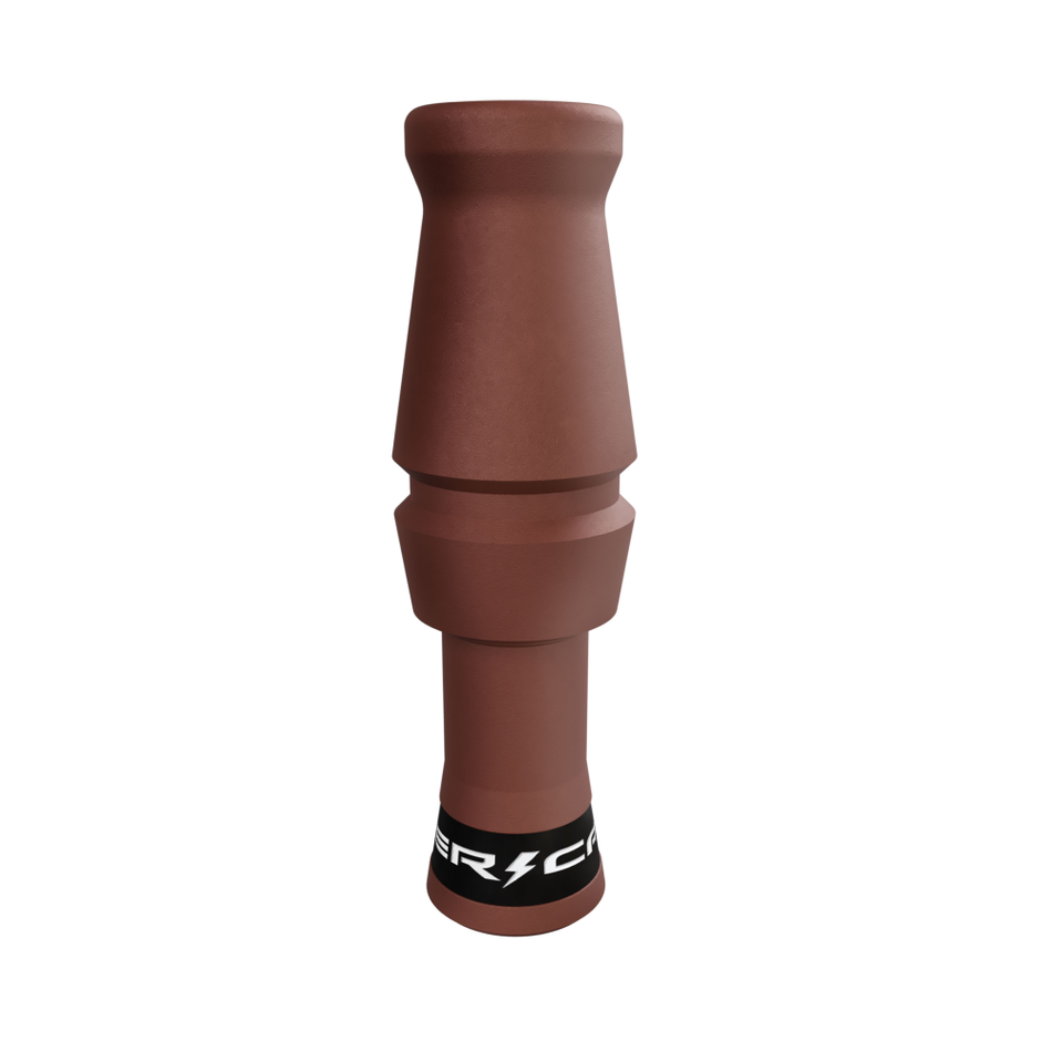Power Calls Rust-Colored Wood Duck Call Pan-Style Toneboard