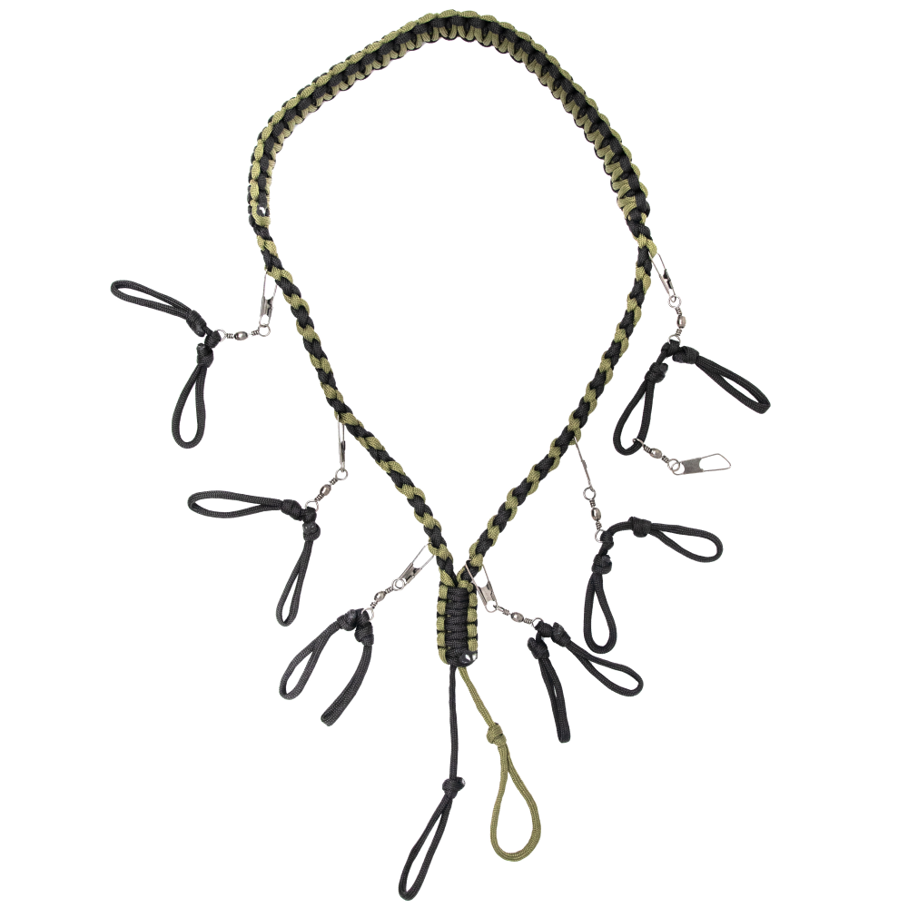 Power Calls 7-in-1 Call Lanyard Handcrafted 550 Paracord with Swivel Snaps