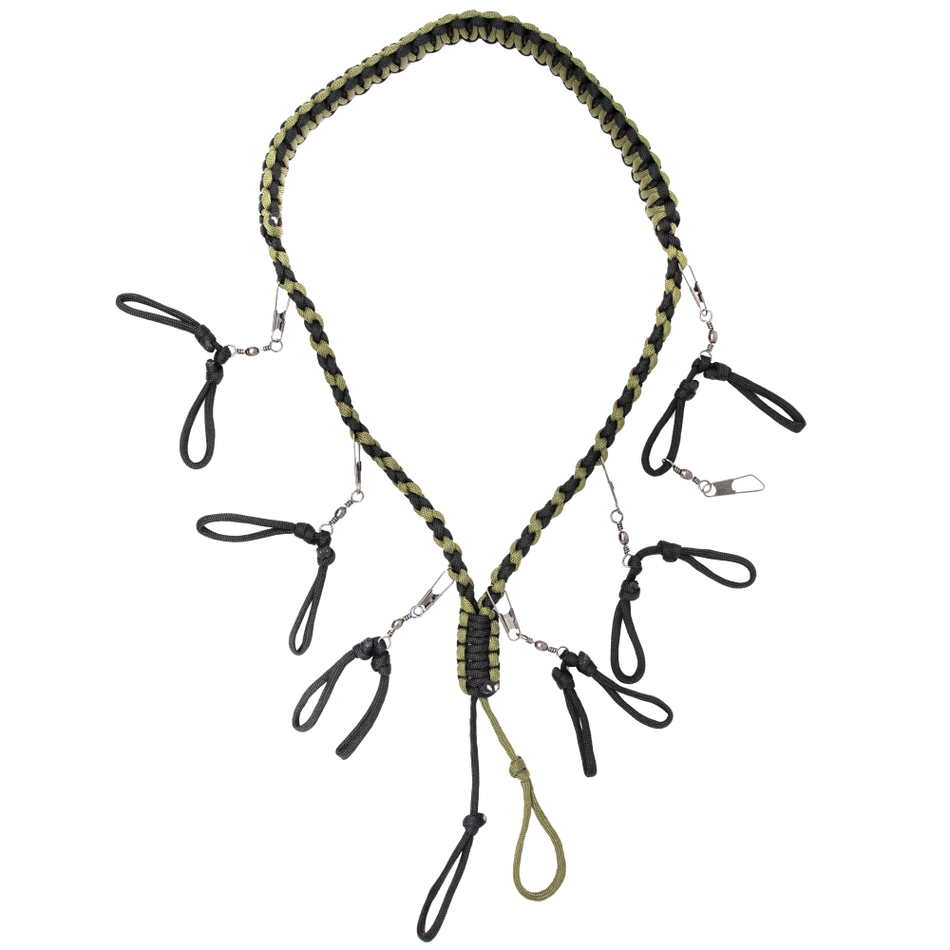 Power Calls 7-in-1 Call Lanyard Handcrafted 550 Paracord with Swivel Snaps