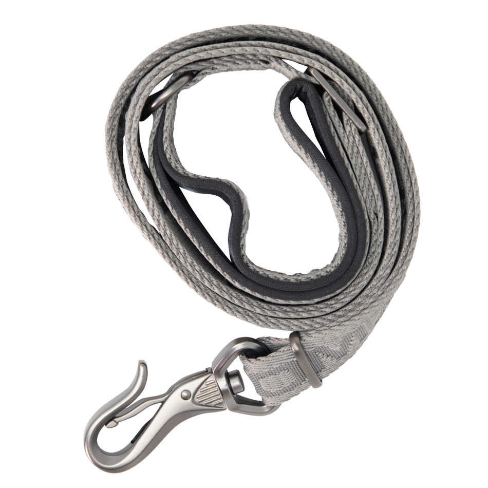 MoMarsh 47 to 72 Inch Adjustable Dog Leash Gun Metal Grey
