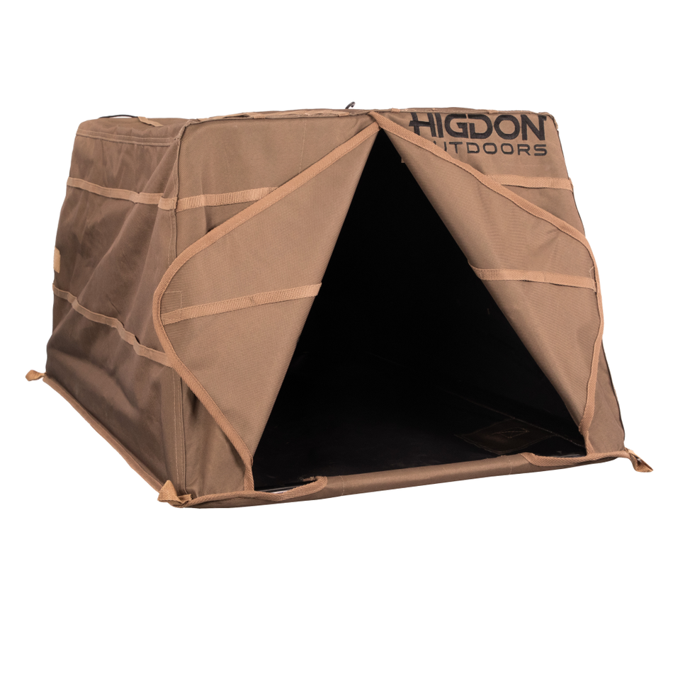 Higdon Blind Quick Draw Dog Field Blind Dirt Camo Waterproof