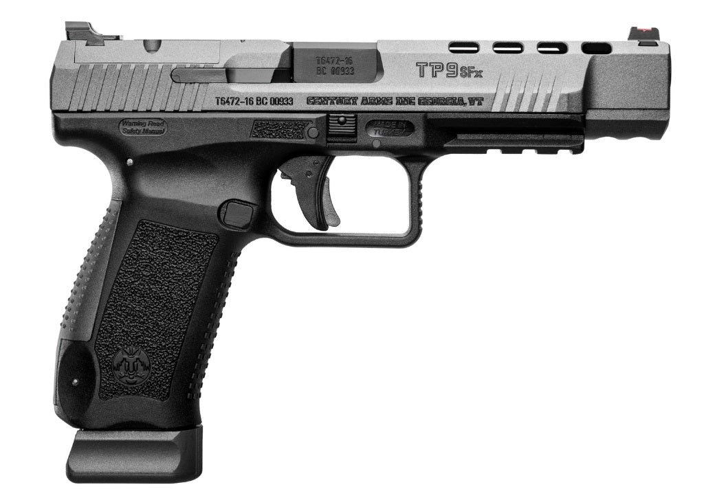 Canik TP9 SFx 9mm Luger 10+1 Optic-Cut Pistol, Tungsten Gray