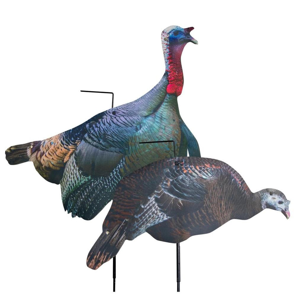 Higdon Flex Silhouette Turkey Decoy Combo Tom and Hen