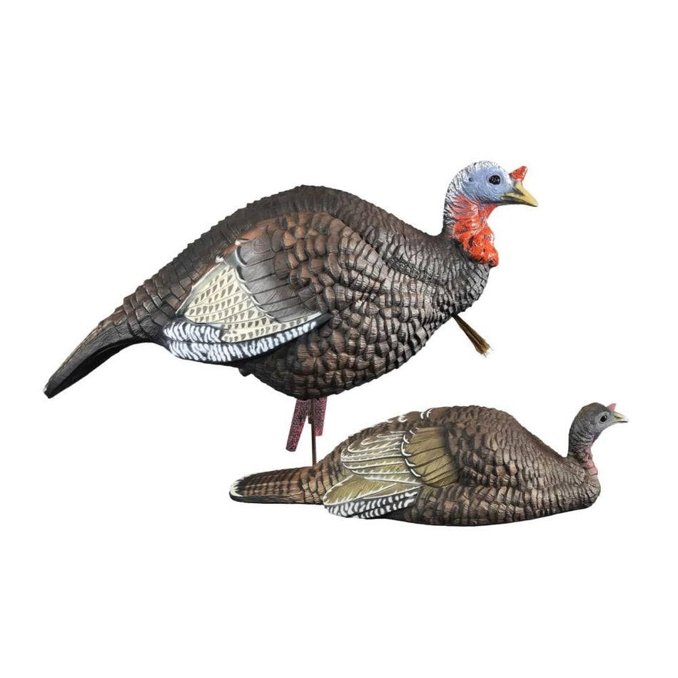 Higdon Outdoors Jake and Jill Full Body Turkey Decoy Combo