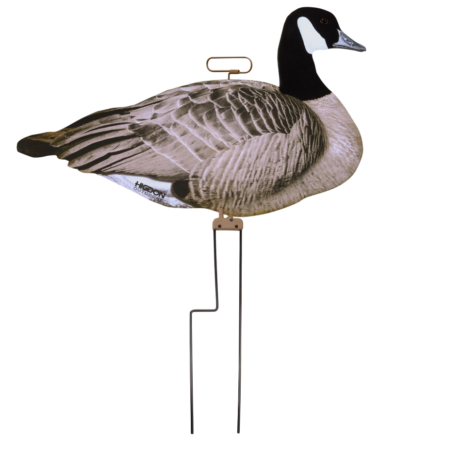 Higdon FLATS Magnum Canada Goose Silhouette Decoys Flocked 12 Count
