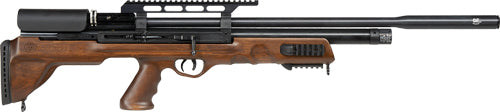 Hatsan BullBoss 25 Cal PCP Air Rifle 1000fps Wood Stock 2 Mags