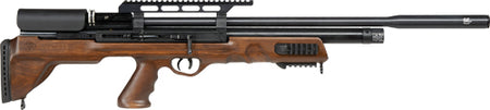 Hatsan BullBoss 25 Cal PCP Air Rifle 1000fps Wood Stock 2 Mags