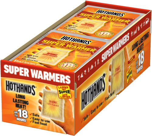 HotHands Super Warmer Body and Hand 40 Pack 18-Hour Heat